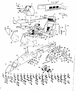 Page A Diagram and Parts List for 91725111  Craftsman Lawn Tractor