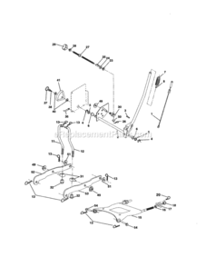 Part Location Diagram of 73350800 Craftsman Nut