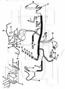 Page A Diagram and Parts List for 917251360  Craftsman Lawn Tractor