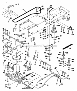 Part Location Diagram of 138788 Craftsman Transaxle