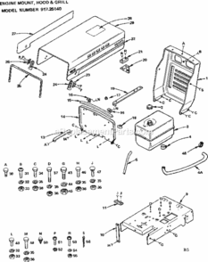 Part Location Diagram of 7971R Craftsman Cap