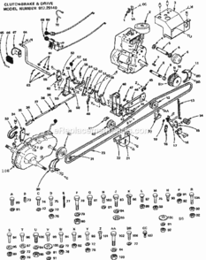 Part Location Diagram of 8886R Craftsman Muffler Pipe