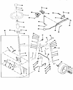 Page D Diagram and Parts List for 917251472  Craftsman Lawn Tractor