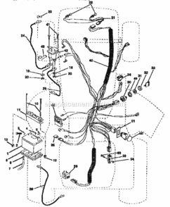 Page A Diagram and Parts List for 917251480  Craftsman Lawn Tractor