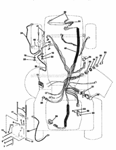 Page A Diagram and Parts List for 917251492  Craftsman Lawn Tractor