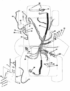 Page A Diagram and Parts List for 917251493  Craftsman Lawn Tractor