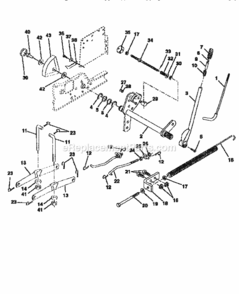 Page I Diagram and Parts List for 917251510  Craftsman Lawn Tractor