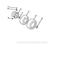 Page H Diagram and Parts List for 917251512  Craftsman Lawn Tractor
