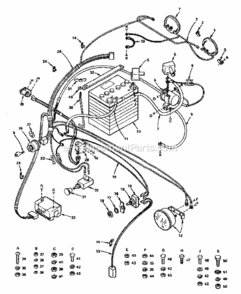 Part Location Diagram of 7793R Craftsman Switch