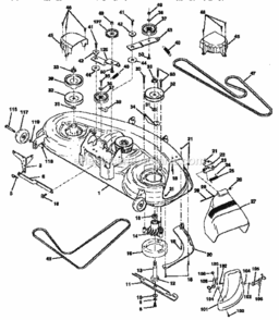 Page H Diagram and Parts List for 917251520  Craftsman Lawn Tractor