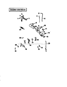 Page R Diagram and Parts List for 917251550  Craftsman Lawn Tractor