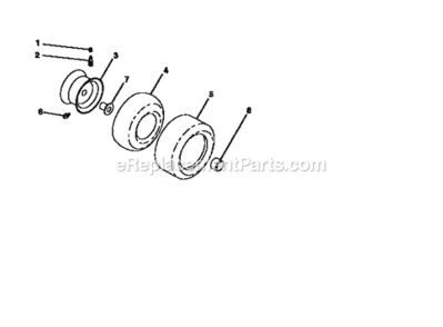 Page H Diagram and Parts List for 917251550  Craftsman Lawn Tractor