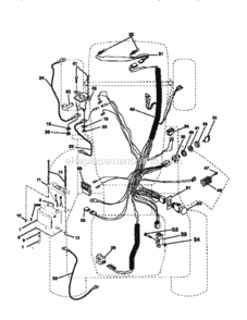 Page A Diagram and Parts List for 917251560  Craftsman Lawn Tractor