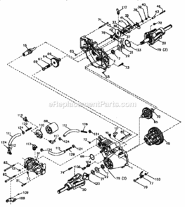 Page V Diagram and Parts List for 917251560  Craftsman Lawn Tractor