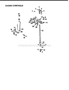 Page Q Diagram and Parts List for 917251572  Craftsman Lawn Tractor