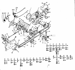 Page D Diagram and Parts List for 91725161  Craftsman Lawn Tractor