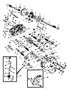 Page F Diagram and Parts List for 91725161  Craftsman Lawn Tractor