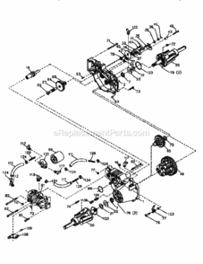 Page I Diagram and Parts List for 917251641  Craftsman Lawn Tractor