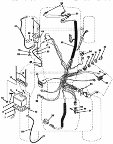 Page A Diagram and Parts List for 917251650  Craftsman Lawn Tractor