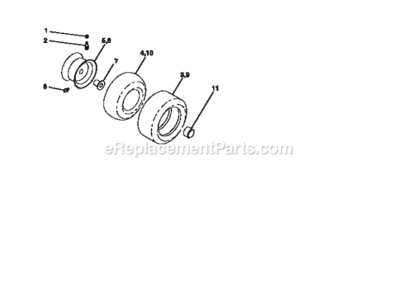 Page I Diagram and Parts List for 917251660  Craftsman Lawn Tractor