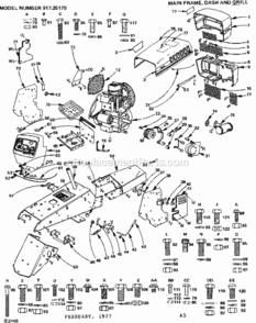 Part Location Diagram of 9634R Craftsman Decal