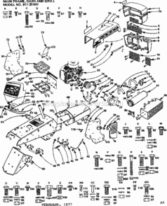 Part Location Diagram of 8206R Craftsman Throttle Wire