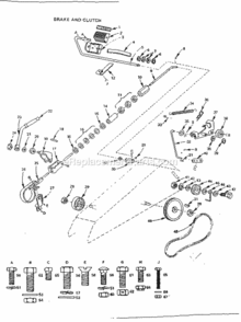 Page C Diagram and Parts List for 91725190  Craftsman Lawn Tractor