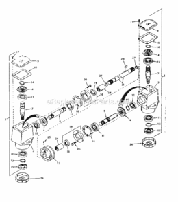 Page B Diagram and Parts List for 917252010  Craftsman Lawn Mower