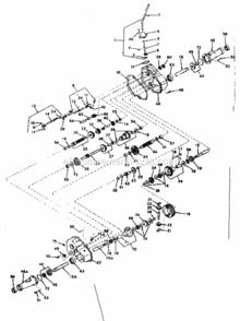 Part Location Diagram of 776015A Craftsman Input Shaft