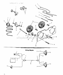 Page D Diagram and Parts List for 91725231  Craftsman Lawn Tractor