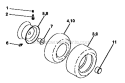 Part Location Diagram of 59192 Ridgid Soc. Flat Hd. Screw, #10-24 x 1/2"