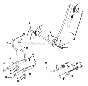 Page I Diagram and Parts List for 917252500  Craftsman Lawn Tractor