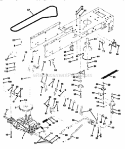 Part Location Diagram of 142603 Craftsman Transaxle