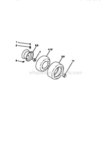 Page G Diagram and Parts List for 917252522  Craftsman Lawn Tractor