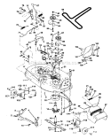 Part Location Diagram of 159770 Craftsman Lawn Tractor Baffle