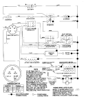 Schematic Diagram Diagram and Parts List for 917252531  Craftsman Lawn Tractor