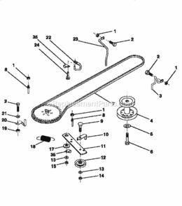 Part Location Diagram of 138029 Craftsman Pulley