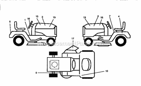 Part Location Diagram of 132928 Craftsman Decal