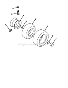Page Q Diagram and Parts List for 917252551  Craftsman Lawn Tractor