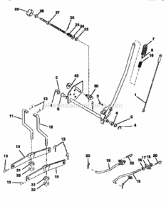 Page I Diagram and Parts List for 917252562  Craftsman Lawn Tractor
