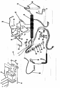 Page A Diagram and Parts List for 917252563  Craftsman Lawn Tractor