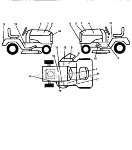 Part Location Diagram of 128261 Craftsman Decal