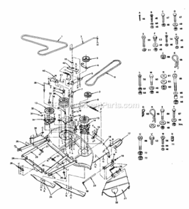 Part Location Diagram of 74780712 Craftsman Bolt