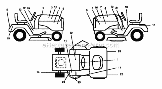 Part Location Diagram of 146712 Craftsman Fender Decal