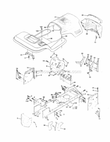 Part Location Diagram of 157301 Husqvarna Bracket Shift Stlt