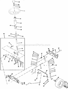 Page D Diagram and Parts List for 917252731  Craftsman Lawn Tractor