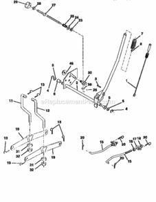 Page I Diagram and Parts List for 917252731  Craftsman Lawn Tractor