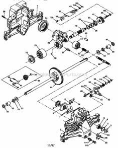 Page L Diagram and Parts List for 917252770  Craftsman Lawn Tractor