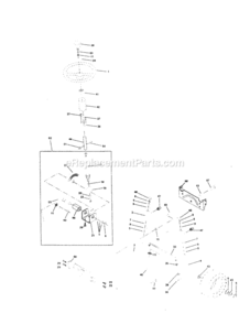 Page F Diagram and Parts List for 917252770  Craftsman Lawn Tractor