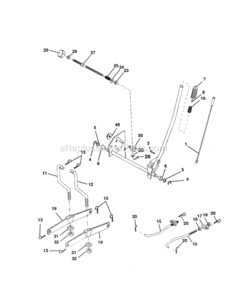 Page I Diagram and Parts List for 917252770  Craftsman Lawn Tractor